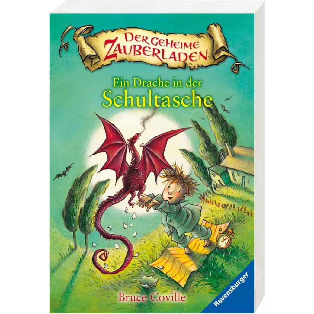 Ein Drache in der Schultasche, Libro per bambini di Bruce Coville, Prato di Petra, Almud Kunert