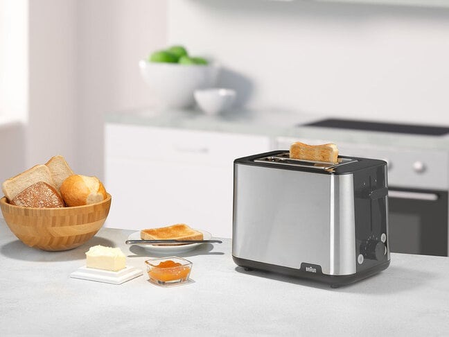 Produktbild Braun Toaster HT 1510 BK 2 Scheiben