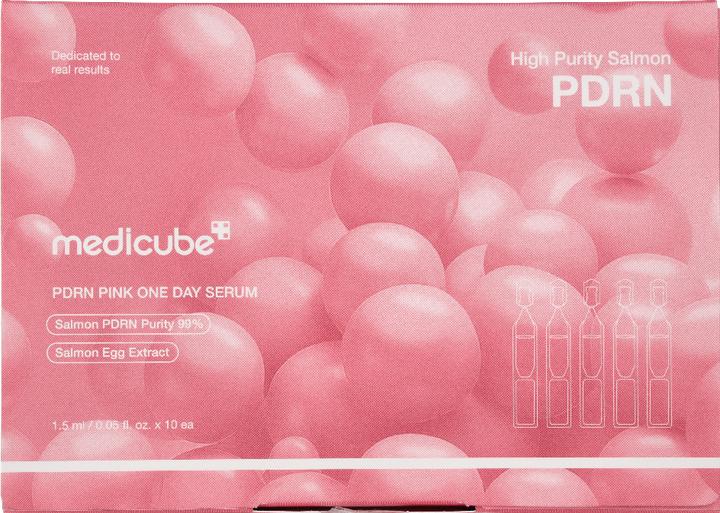 Actual product image Medicube PDRN Pink One Day Serum (15 ml)