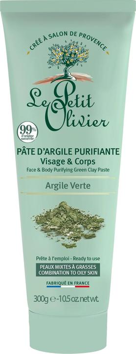 Actual product image Le Petit Olivier Green Clay Paste Cleansing Paste (300 g)