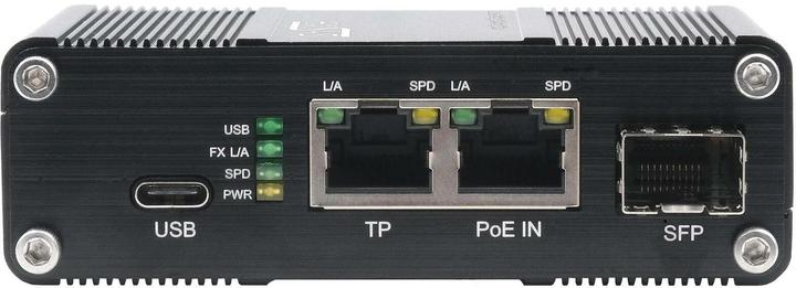 Actual product image Exsys PoE++ Splitter USB-C PD 60W, SFP, Network adapter (802.3bt (PoE++), 60 W)