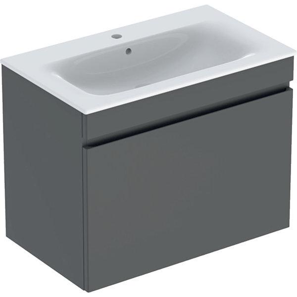 Geberit, Badmöbelset, Renova Plan Set mit Waschtisch u. Unterschrank,1 Schublade, 80x62,2x48cm, 501916