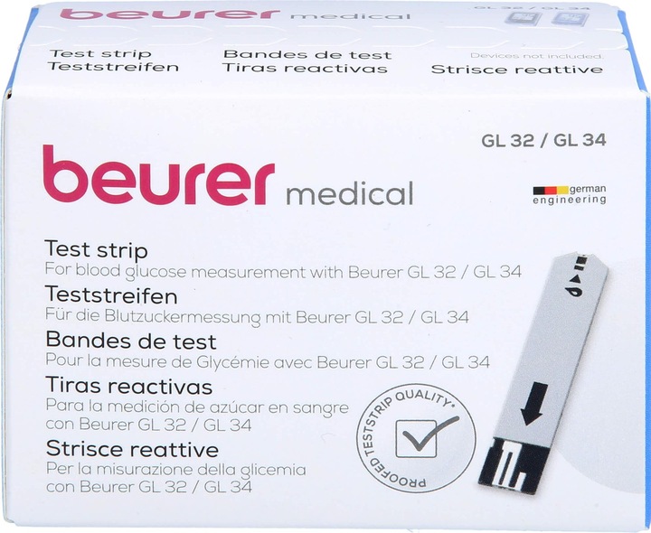 Produktbild Beurer Teststreifen (Teststreifen)