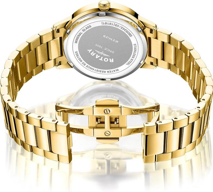 Actual product image Rotary GB05343/02 Avenger Men 38mm 5ATM (Analogue wristwatch, 38 mm)