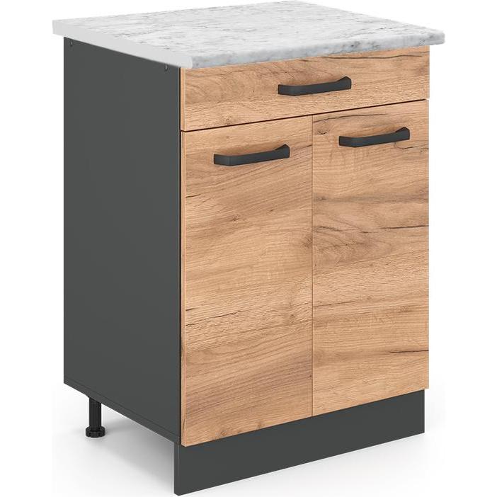 Vicco, Regal, Küchenunterschrank R-Line (60 x 46 x 81.5 cm)