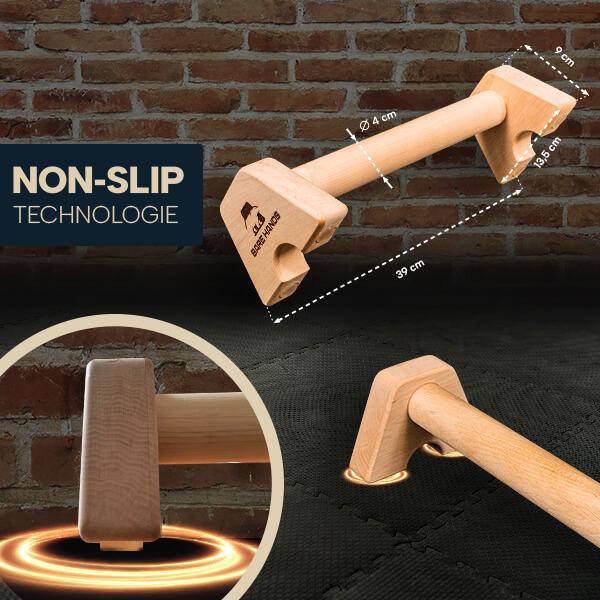 Actual product image Bare Hands 2x non-slip push-up grips