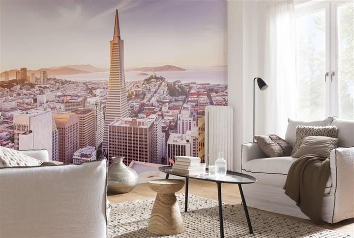Actual product image Komar Wall mural VOL 15 paper San Francisco Morning 368 x 254 cm (368 x 254 cm)