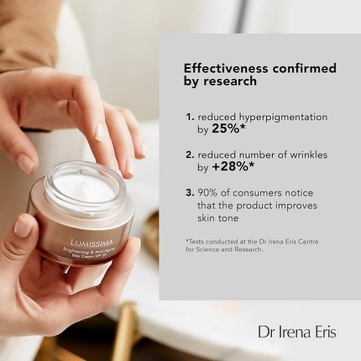 Actual product image Dr Irena Eris Lumissima Brightening & Regenerating Night Cream 50ml (50 ml, Night cream)