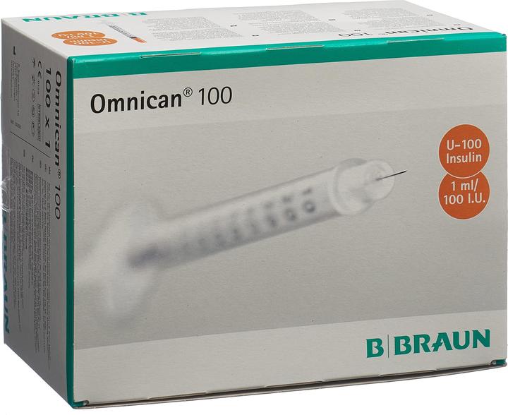 Produktbild B.Braun Omnican Insulin 100 (Insulinspritze)