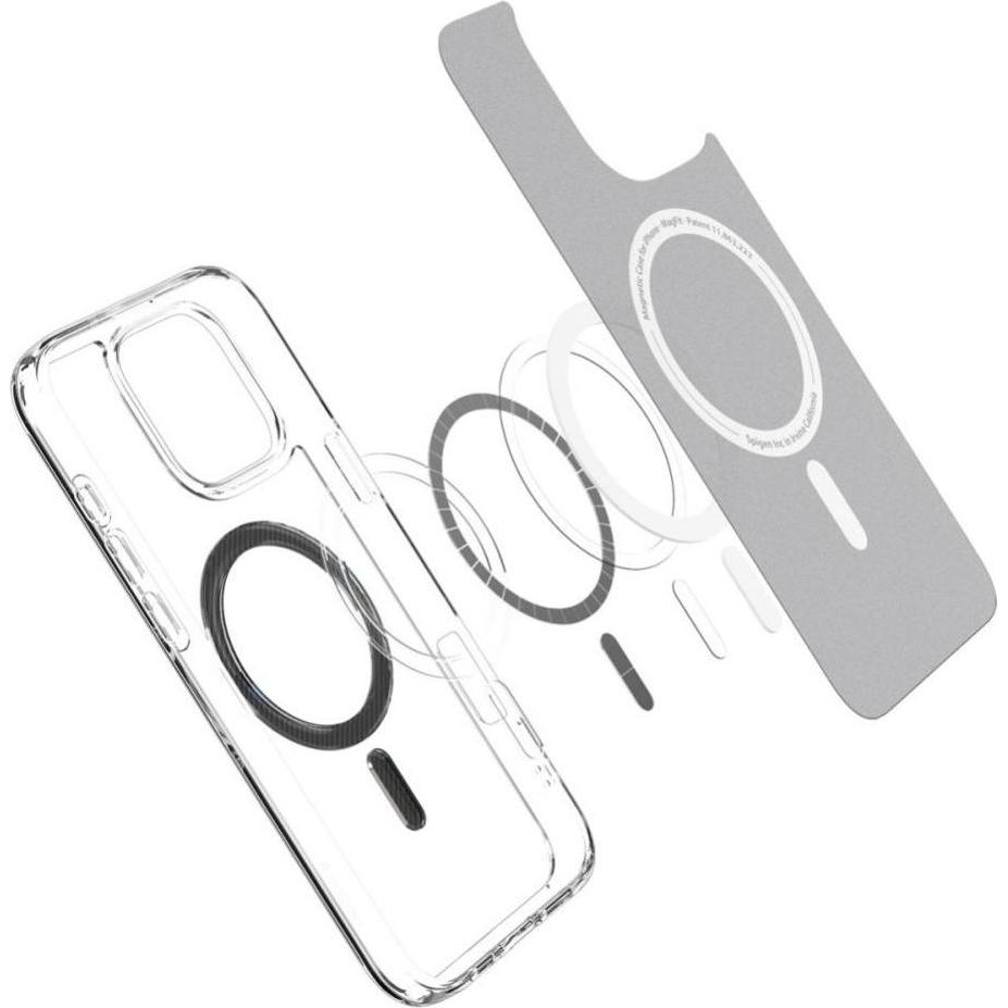 Thumbnail - Spigen Ultra Hybrid Mag Magsafe Tasche für iPhone 16 Pro 6,3" Kohlefaser (Apple iPhone 16 Pro), Smartphone Hülle, Transp...