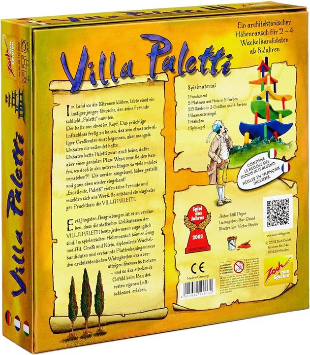 Produktbild Zoch Villa Paletti (Deutsch)