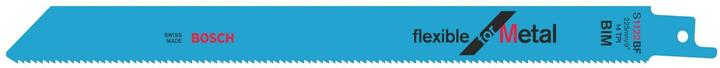 Bosch Professional Zubehör Reciprocating saw blade S 1122 BF Flexible for Metal, 100-pack