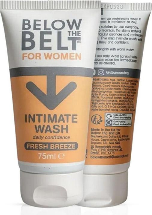 Actual product image Below the Belt Grooming Below The Belt Female Intimate Wash 75 Ml (75 ml)
