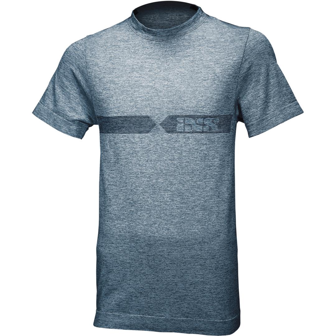 iXS, Herren, Funktionsshirt, Shirt Melange (XS, S), Blau, S, XS