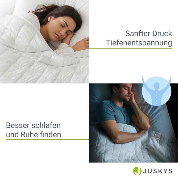 Image du produit Juskys Couverture de poids (200 x 135 cm)