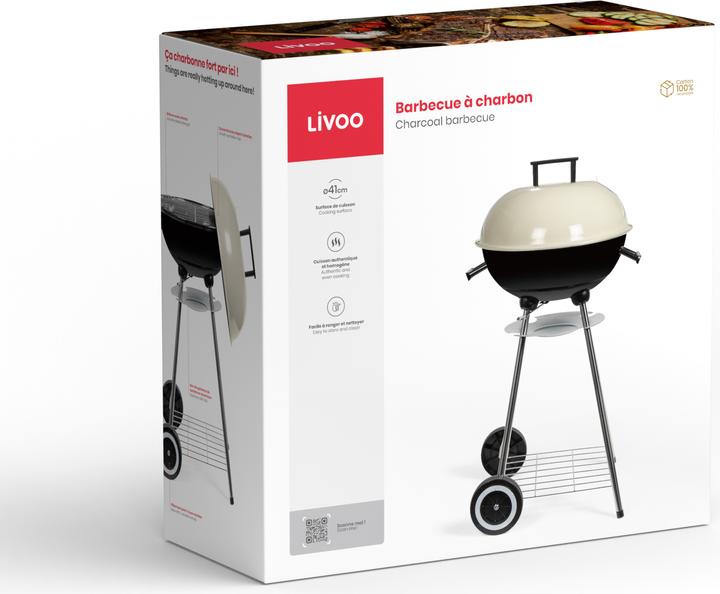 Produktbild Livoo Kohlegrill