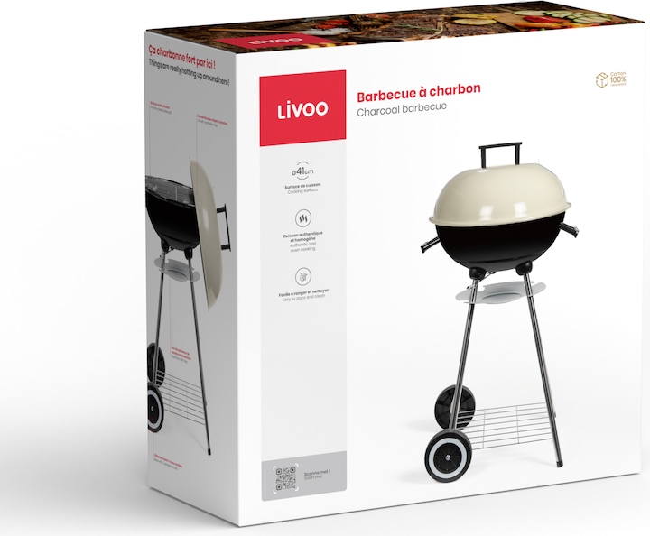 Image du produit Livoo Barbecue à charbon
