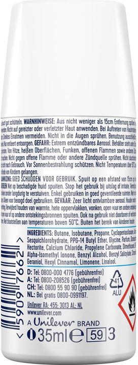 Immagine prodotto Rexona Cotone asciutto (Getto vaporizzato, 35 ml)