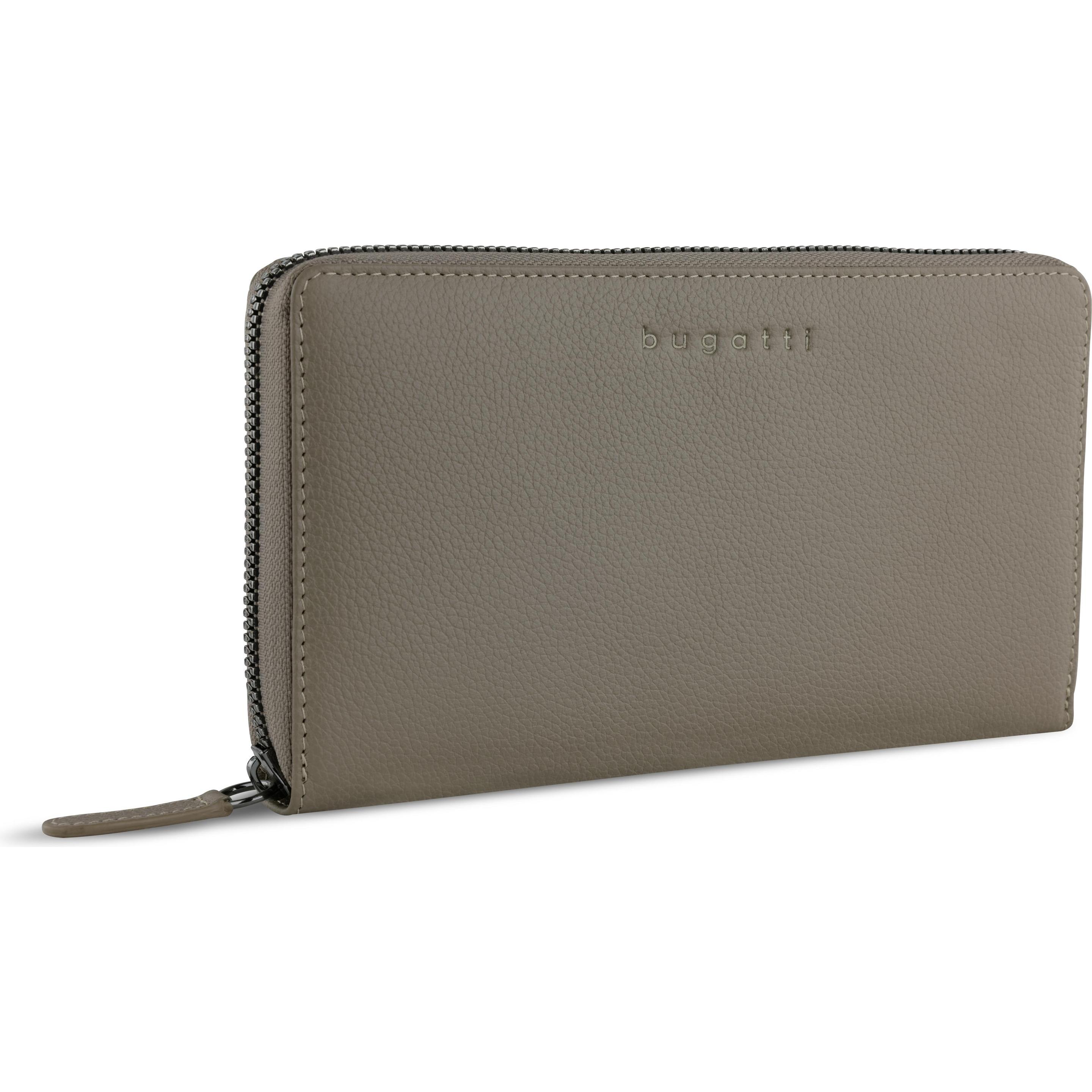 Thumbnail - Bugatti, Damen, Portemonnaie, Geldbörse MIRA, Grau