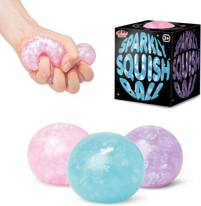 Actual product image Tobar Sparkly Squish Ball