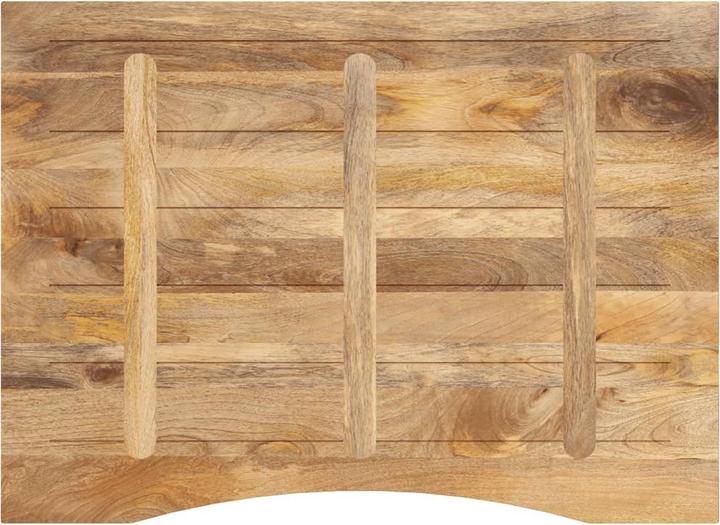 Produktbild VidaXL Schreibtischplatte Tischplatte Holzplatte mit Aussparung Massivholz Mango