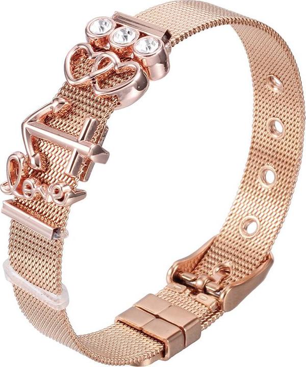 Immagine prodotto Heideman Bracciale a rete lucidato (100% acciaio inossidabile)