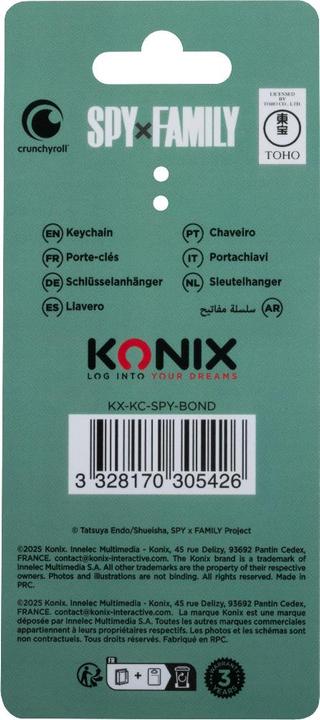 Image du produit Konix key ring/case Key chain White