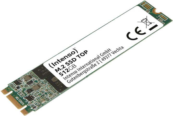 Actual product image Intenso top performance (512 GB, M.2 2280)