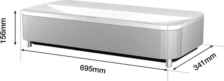 Produktbild Epson EH-LS800W (4K, 4000 lm, 0.16 - 0.4:1)
