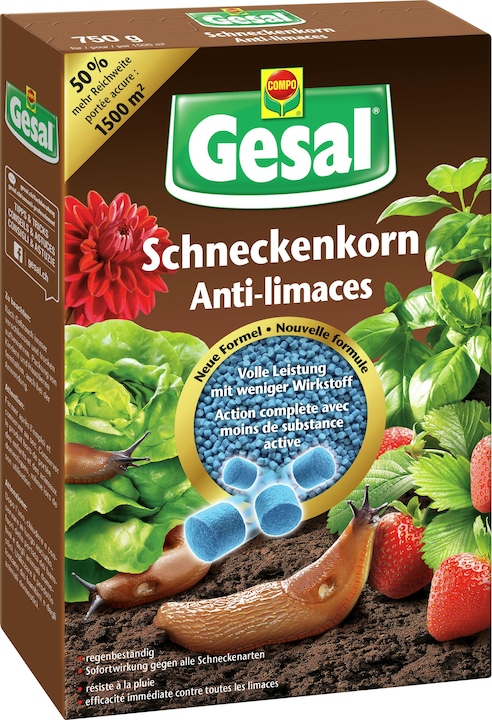 Actual product image Gesal Slug pellets (Escargots)