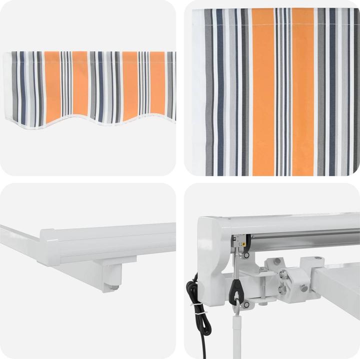 Produktbild vidaXL Elektrische ausziehbare Markise (2.50 m)