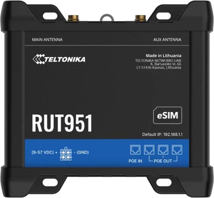 Produktbild Teltonika RUT951 (EU) WiFi/4G LTE POE+