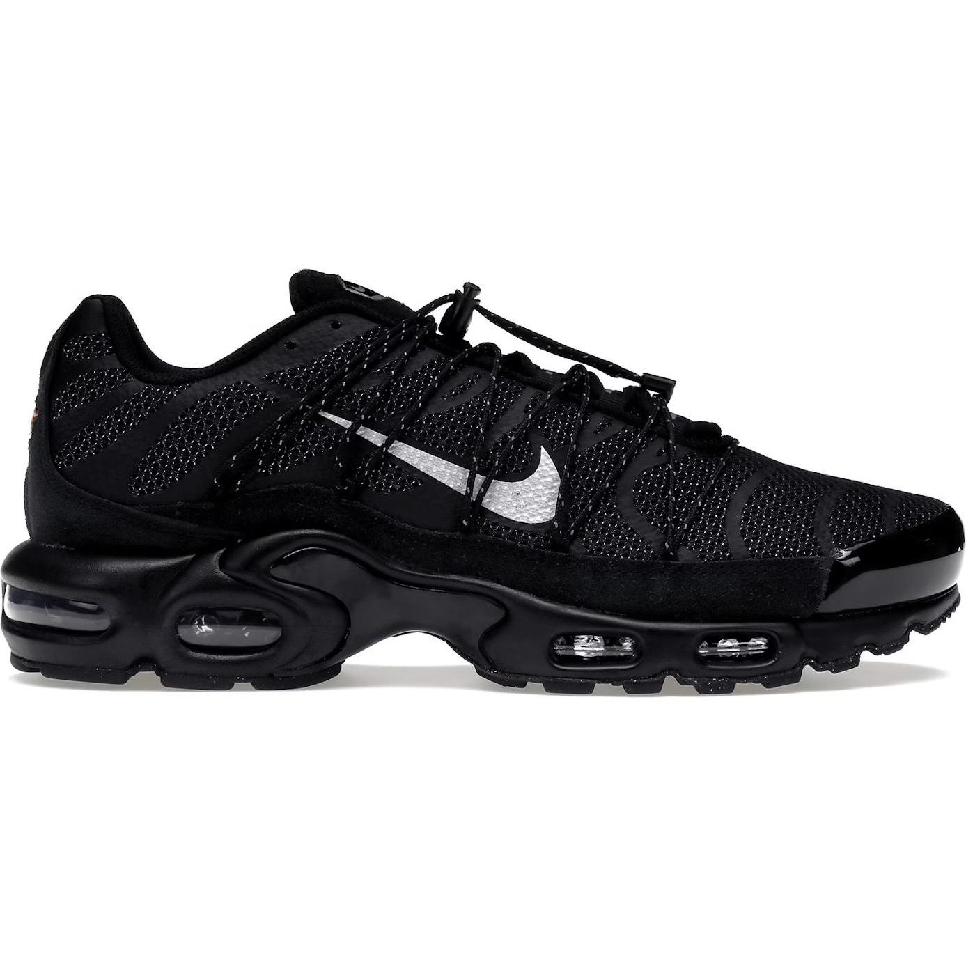 Nike, Uomini, Sneaker, Air Max Plus Toggle Black Reflective, Nero, (40)