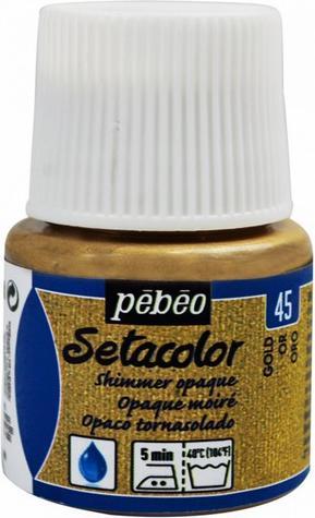 Produktbild Pebeo Setacolor Opak Schimmerndes (Schimmerndes Gold, 45 ml)