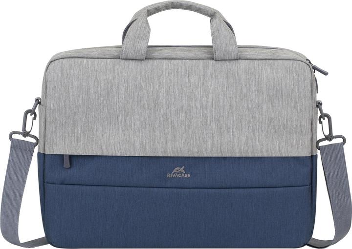 Produktbild Rivacase grey/dark blue anti-theft Laptop bag 15.6" (15.60", Universal)