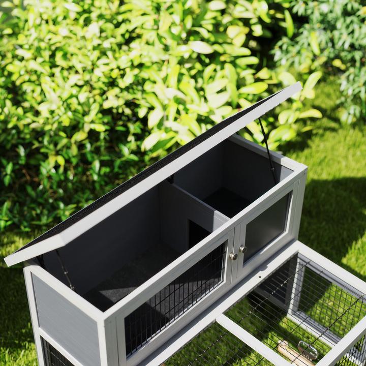 Produktbild PawHut Kaninchenstall