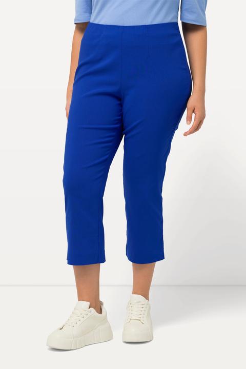 Immagine prodotto Ulla Popken Pantaloni di bengalina elasticizzata, lunghi fino al polpaccio, con cintura elastica (58)