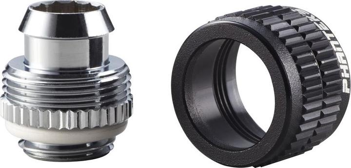 Actual product image Phanteks Glacier connection straight G1/4 inch male to 13/10mm