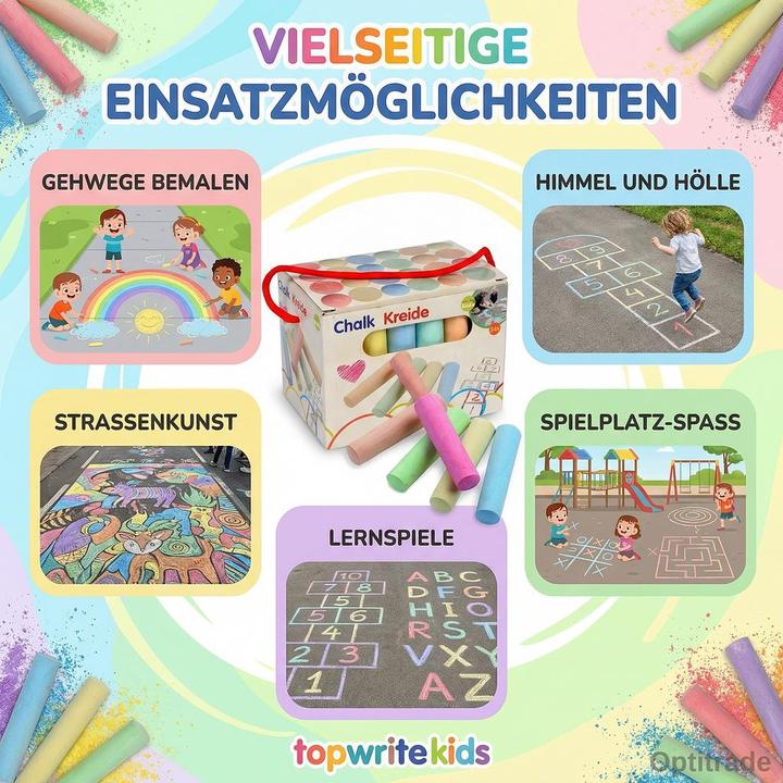 Produktbild Topwrite Kids Bürgersteigskreide, 24.. (24 x)