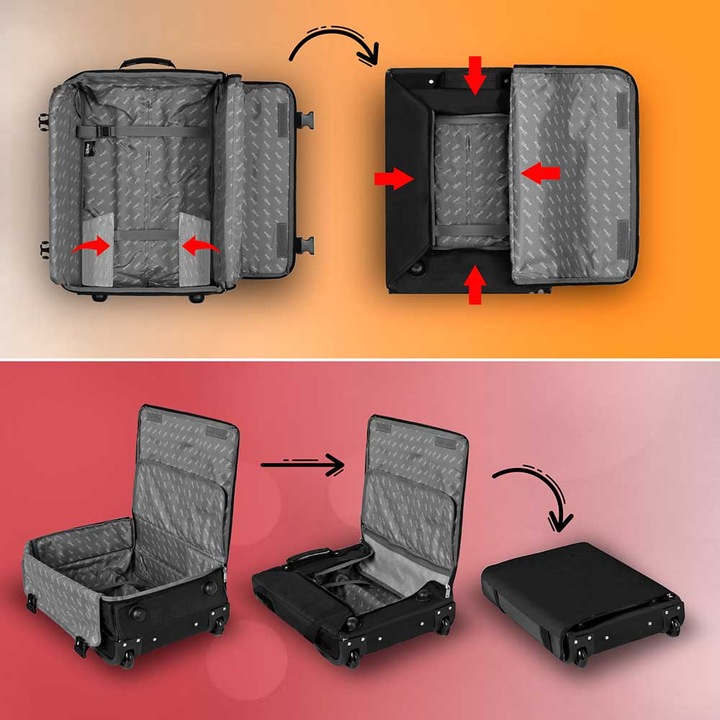 Produktbild Karactermania Foldable Cabin Suitcase Curious