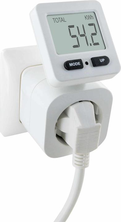 Produktbild Schwaiger Energiekostenmessgerät mit flex. Display, weiss