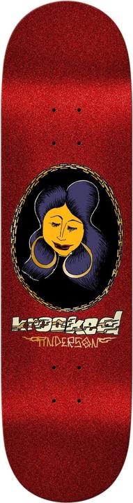 Produktbild Krooked Chain Frame DBX Red Glitter (8.38")