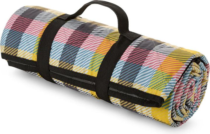 Eurofirany Picnic blanket with lattice motif, 130 x 145 cm