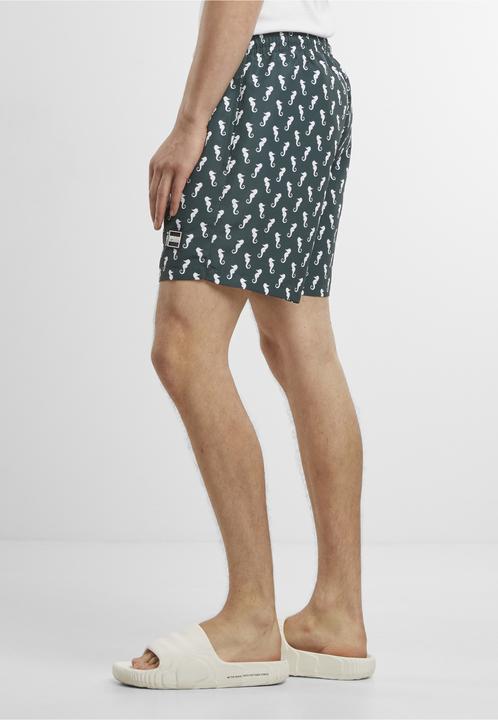 Produktbild Urban Classics Pattern Swim Shorts - 4984 (S)