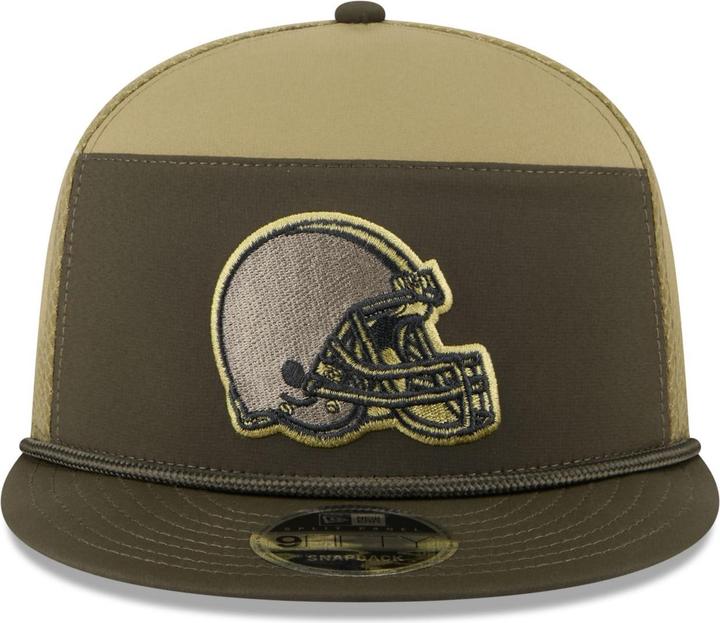 Produktbild New Era 9Fifty Split Panel Cap - Salute Cleveland Browns