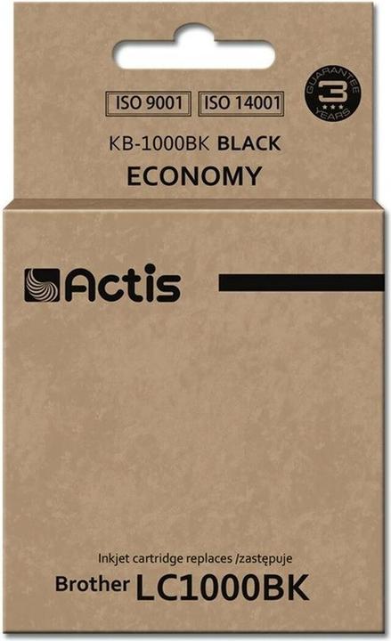 Produktbild Factis KB-1000BK ink cartridge for Brother printer LC1000/LC970 black - Kompatibel - Ti (BK)