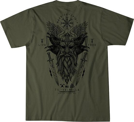 Actual product image Howitzer T-Shirt VALHALLA NIGHT, surplus green (S)
