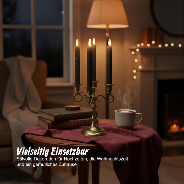 Productafbeelding Relaxdays 4x LED-Stabkerzen (4x)