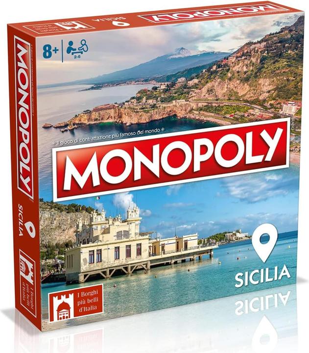 Monopoly - I Borghi Piu' Belli D'Italia - Sicilia (Tedesco)