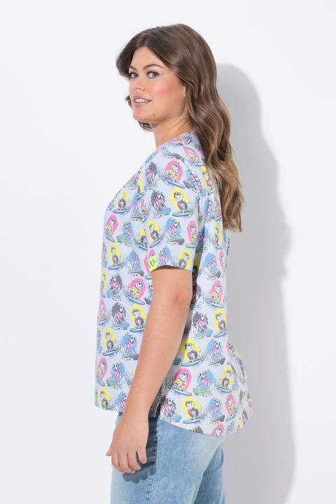 Immagine prodotto Laurasøn T-shirt con scollo a girocollo, mezze maniche e OEKO-TEX Made in Green (58)